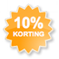 10% korting