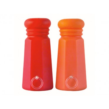 Fred - Peper en Zout Strooier (Rood en Oranje) (UITLOPEND)