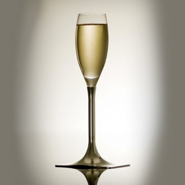 L'Orfèvrerie d'Anjou - Champagneglazen op Standaard (Set van 2)