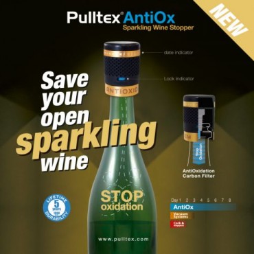 Pulltex - AntiOx Sparkling champagneafsluiter champagnestop