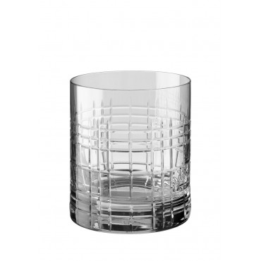 Geslepen whiskey glas 38cl