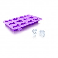 Vacu Vin - Ice Cube Tray Party People (paars)