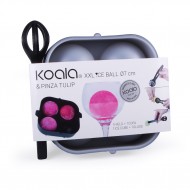 KOALA® Duo XXL Ice Ball tray met tang 